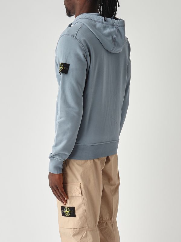4. Sweat-shirt en coton biologique pour homme Avio Chiaro Stone Island l1s156100061s0051