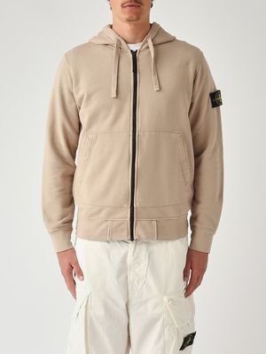 1. Felpa uomo in cotone biologico Beige Scuro