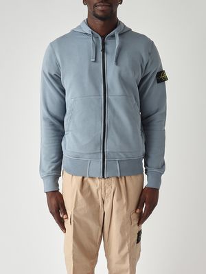 1. Sweat-shirt en coton biologique pour homme Avio Chiaro