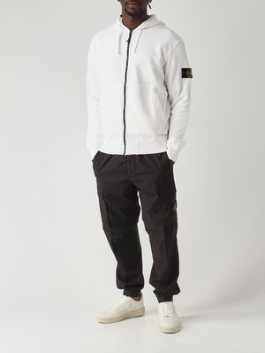 2. Sweat-shirt en coton biologique pour homme Blanc