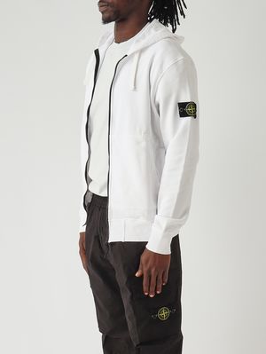 3. Sweat-shirt en coton biologique pour homme Blanc