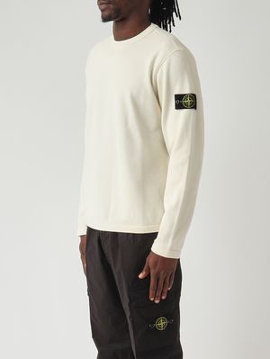 3. Herren-Sweatshirt aus Bio-Baumwolle Elfenbein