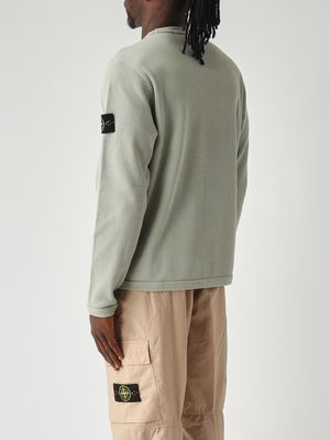 4. Herren-Sweatshirt aus Bio-Baumwolle Salbei