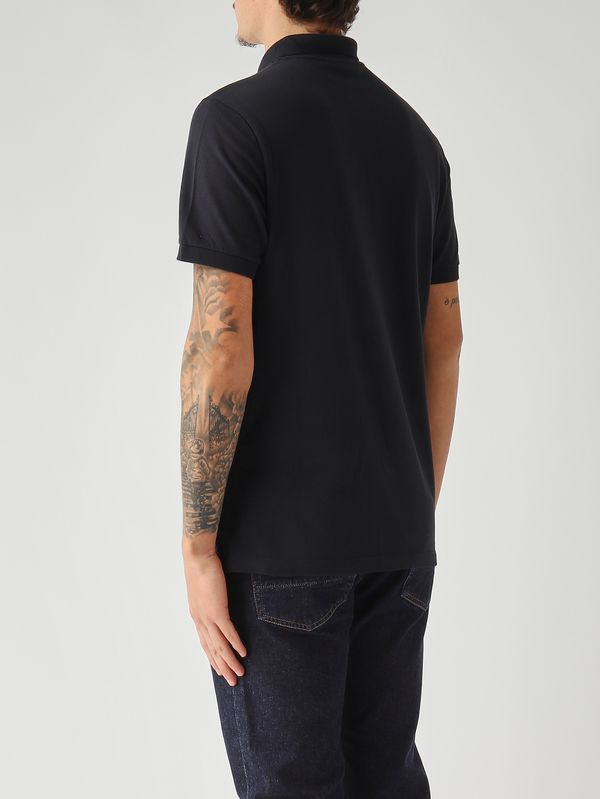 4. Men's polo shirt in stretch organic cotton piqué Navy Stone Island l1s152200008s0017