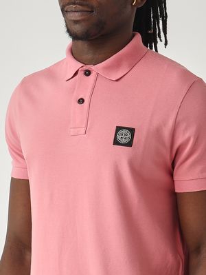 5. Herren-Poloshirt aus elastischem Bio-Baumwollpiqué Oleander