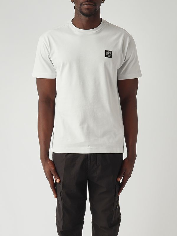 T-shirt en jersey de coton 60/2 pour homme Ciel Stone Island