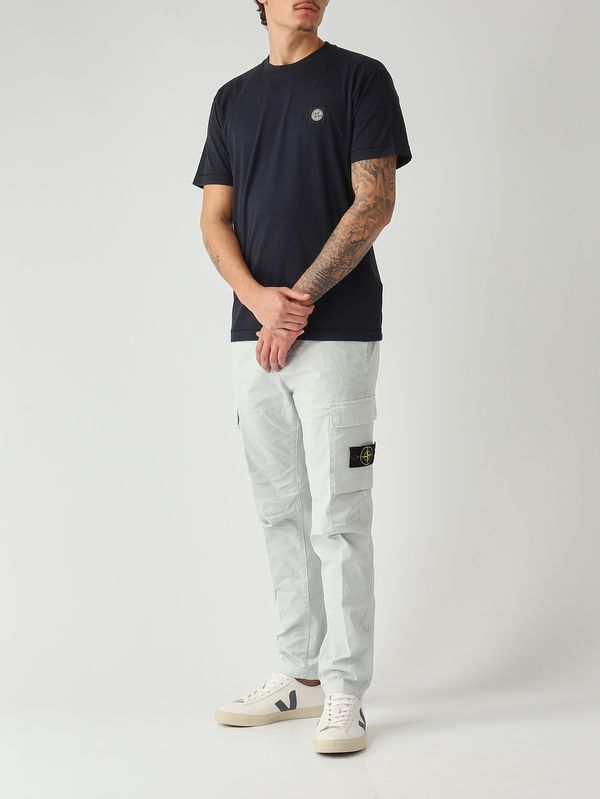 2. Men's T-shirt in 60/2 cotton jersey Navy Stone Island l1s152100027s0013