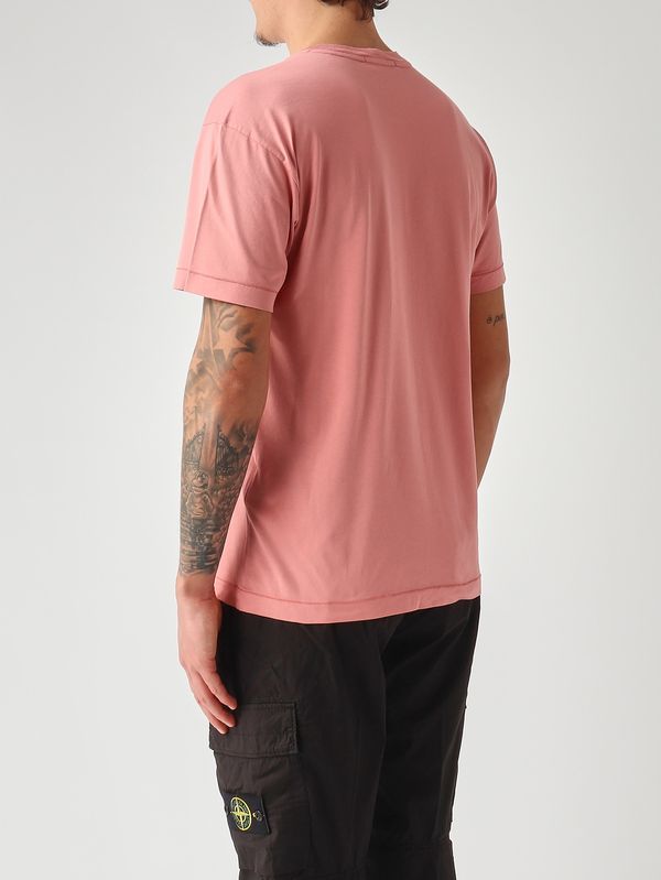 4. Men's T-shirt in 60/2 cotton jersey Oleander Stone Island l1s152100027s0013