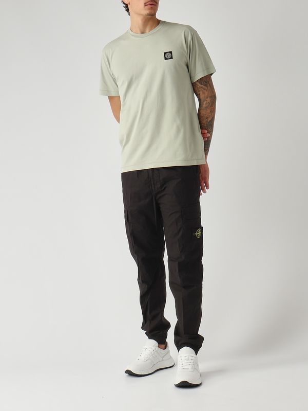 2. Men's T-shirt in 60/2 cotton jersey Sage Stone Island l1s152100027s0013