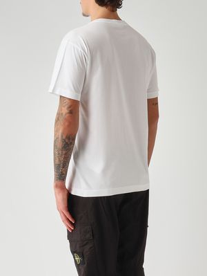 4. T-shirt uomo in jersey di cotone 60/2 Bianco