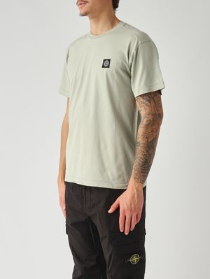 3. T-shirt uomo in jersey di cotone 60/2 Salvia