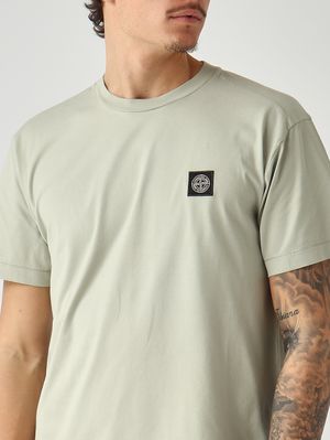 5. T-shirt uomo in jersey di cotone 60/2 Salvia