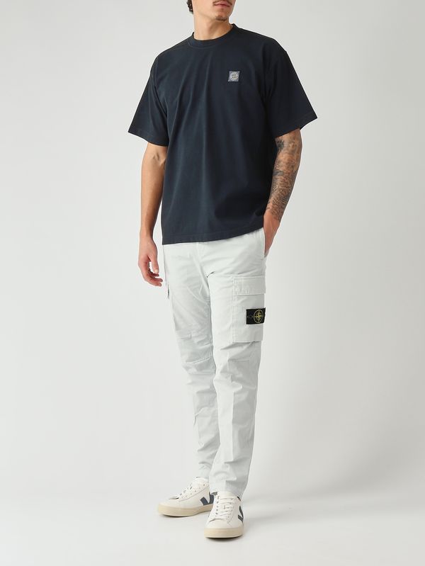 2. Men's T-shirt in combed organic cotton jersey Navy Stone Island l1s152100030s0115