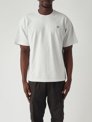 1. Herren-T-Shirt aus gekämmtem Bio-Baumwolljersey Himmel