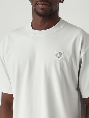 5. Herren-T-Shirt aus gekämmtem Bio-Baumwolljersey Himmel