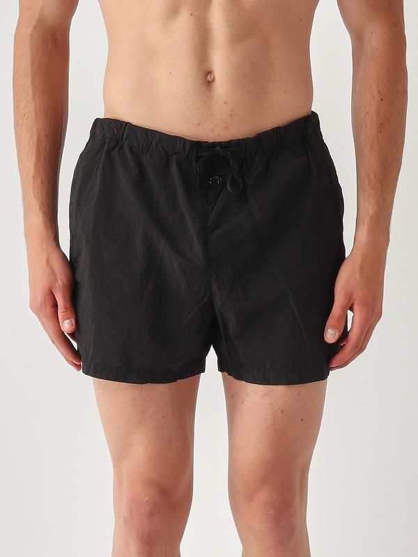 Costume uomo in metal nylon Nero Stone Island