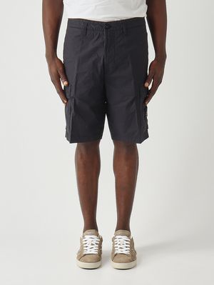 1. Bermuda uomo in tela di cotone stretch Navy