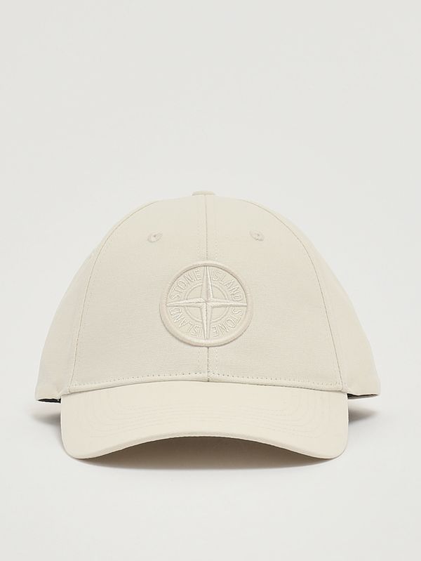 1. Men's cotton baseball cap Ivory Stone Island l1s159100013s0248