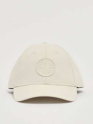 1. Men's cotton baseball cap Ivory