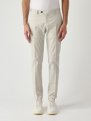 1. Pantalon homme BG04 en coton stretch Mastic