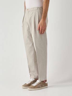 2. Herrenhose PortobelloD Easy Fit aus Leinen und Baumwolle Mastix