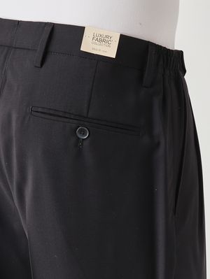 4. Pantalón de hombre PortobelloS Easy Fit de lana virgen Azul marino