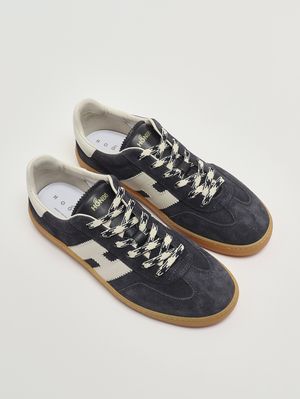 2. Baskets pour homme Cool en daim Bleu marine