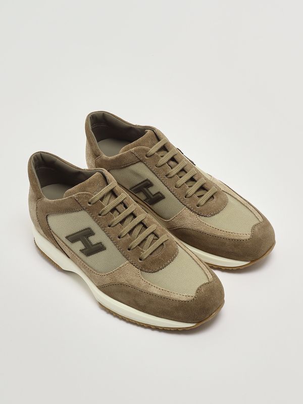 2. Herren-Sneaker Interactive aus Veloursleder Braun Hogan hxm00n0i980ugo