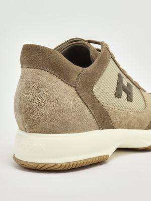 5. Herren-Sneaker Interactive aus Veloursleder Braun