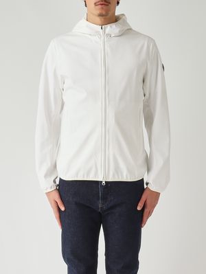 1. Chaqueta softshell para hombre Blanco