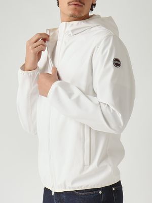 5. Chaqueta softshell para hombre Blanco