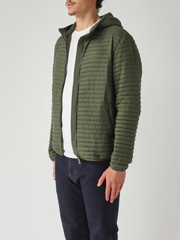3. Herrenjacke aus recyceltem Stretchgewebe Waldgrün Colmar 12378vx