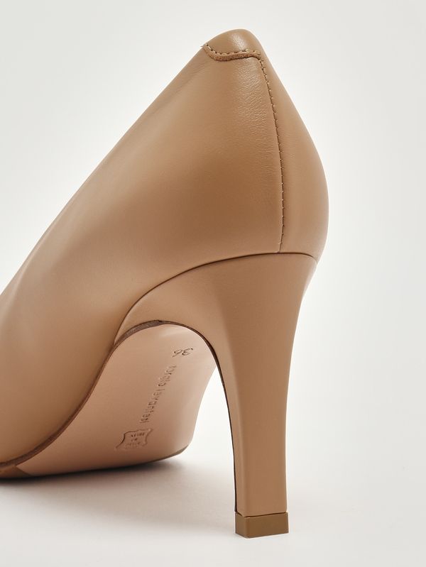 5. Damen-Pumps Galassia aus Leder Tangens Sergio Levantesi galassia6