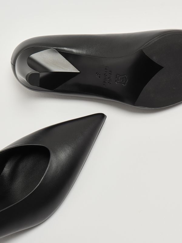 4. Decollete donna Eloisa in pelle Nero Sergio Levantesi eloisa6