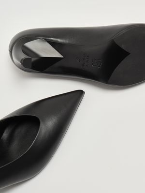 4. Decollete donna Eloisa in pelle Nero