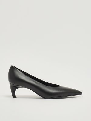 1. Decollete donna Eloisa in pelle Nero