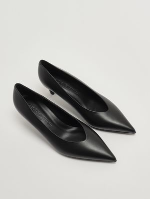 2. Decollete donna Eloisa in pelle Nero
