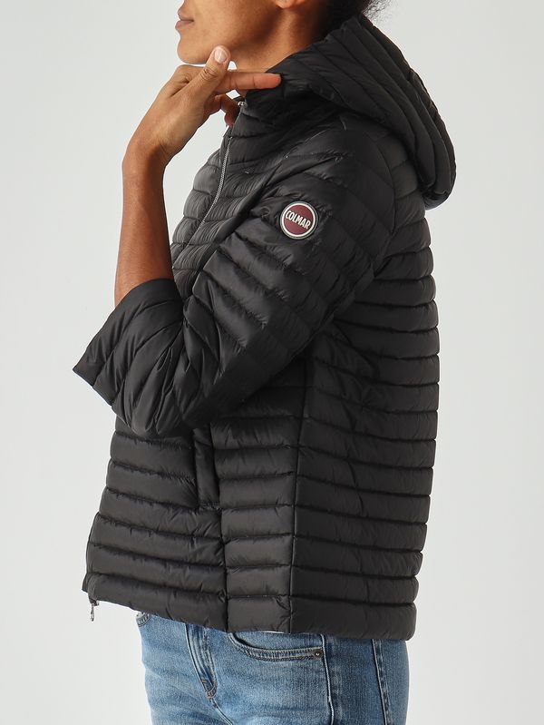 5. Chaqueta de mujer Punky de nailon Negro Colmar 21729vx