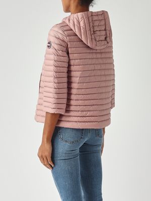 4. Chaqueta de mujer Punky de nailon Rosa