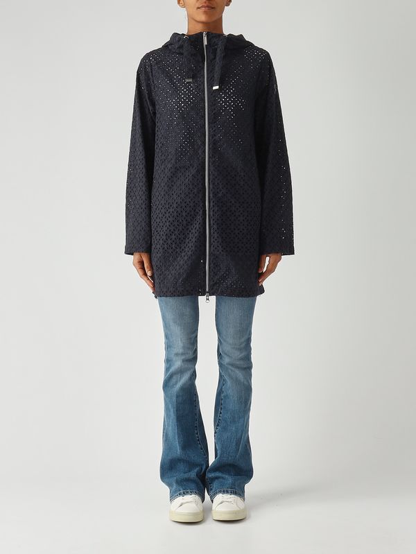 1. Veste femme Blooming en tissu ajouré Bleu marine Colmar 19261hz