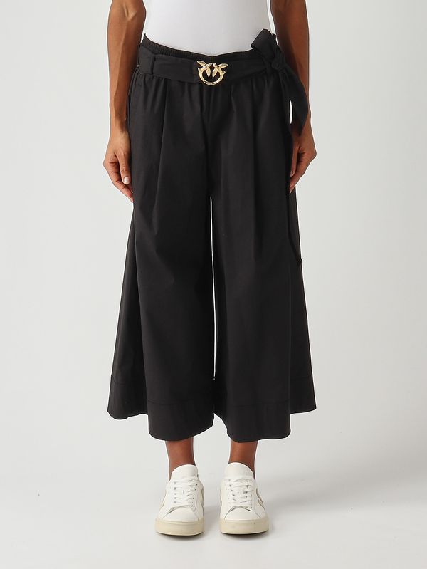 1. Damenhose Doreen aus Stretch-Baumwolle Schwarz Pinko 106439a35q