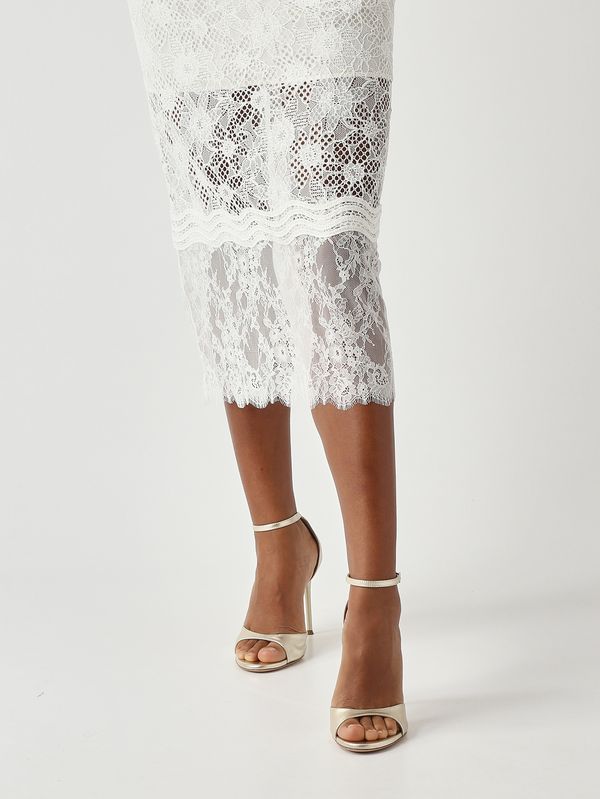Pinko Audrey women's lace dress - White | Caposerio.com Pinko Audrey women's lace dress - White | Caposerio.com