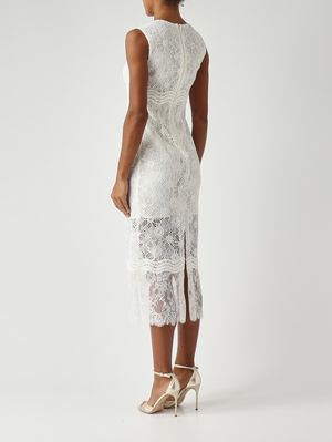 4. Vestido de mujer Audrey de encaje Blanco