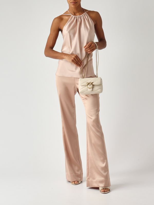 2. Women's Carota satin top Mahogany Pink Pinko 106621a1y5