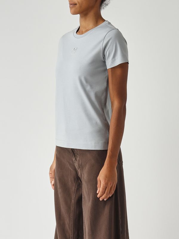 3. Camiseta de algodón para mujer Azul Pinko 100355a339