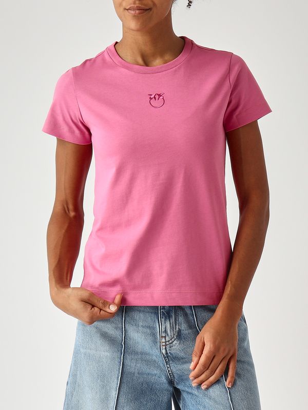 5. Camiseta de algodón para mujer Rosa Pinko 100355a339