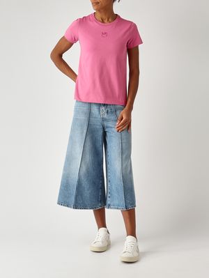 2. Camiseta de algodón para mujer Rosa