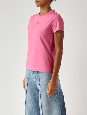 3. Camiseta de algodón para mujer Rosa