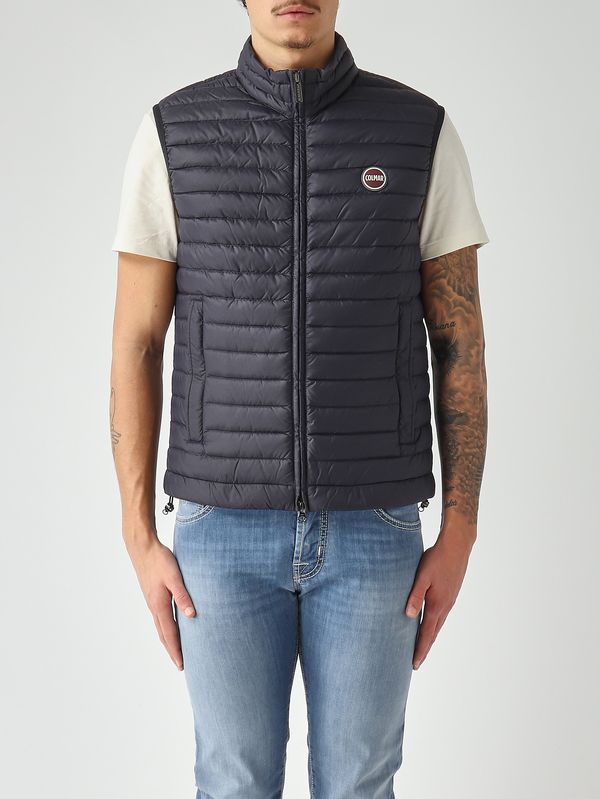 1. Chaleco para hombre Repunk en tejido elástico reciclado Azul marino Colmar 12488vx