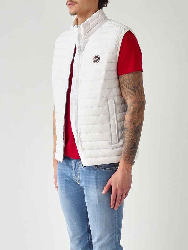 3. Gilet uomo Repunk in tessuto stretch riciclato Bianco Colmar 12488vx